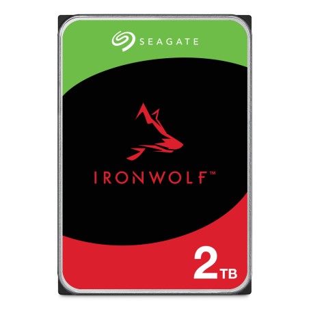Seagate IRONWOLF 2TB NAS 35IN 6GBS - Pålidelig og Effektiv Opbevaring til Dit Netværk