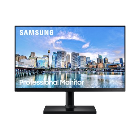 Samsung LF24T450FZU - 24" Full HD Skærm - Krystalklar Billedkvalitet og Ergonomisk Design