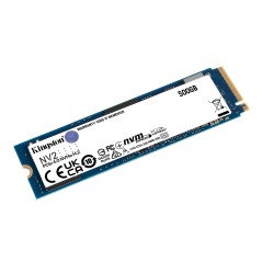 Kingston 500G NV2 M2 2280 NVME SSD - Lynhurtig Ydelse og Pålidelig Lagring, Model SNV2S/500G