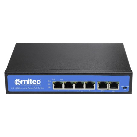 Ernitec Unmanaged 10/100 Full Switch ELECTRA-U04 - pålidelig og effektiv netværksløsning