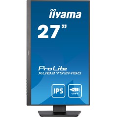 iiyama 27" ETE IPS-panel - 1920x1080 Full HD Monitor (XUB2792HSC-B5) - Perfekt til Professionel Brug og Gaming