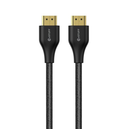eSTUFF INFINITE HDMI 21 Cable 8K 1m - Perfekt Billedkvalitet & Pålidelig Forbindelse - ES606013