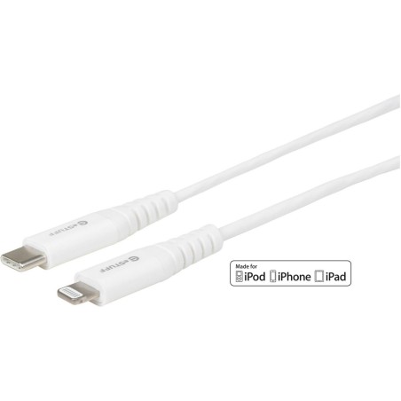 eSTUFF USB-C Lightning Cable MFI 0.5m - Hurtig og Pålidelig Opladning | ES602021