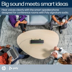 Poly SYNC 60 SY60-M USB Bluetooth - Professionel Konferencehøjttaler | Varenummer 216873-01