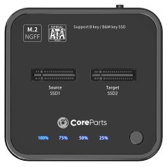 CoreParts USB32 Type C 10Gbps SATA - Hurtig & Effektiv Dataoverførsel - MS-CLONER-SATA