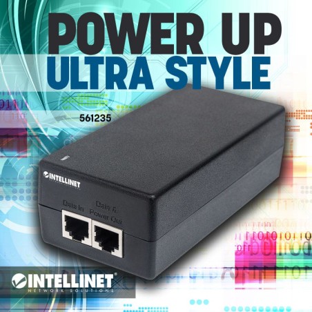 Intellinet Gigabit Ultra PoE+ Injector,