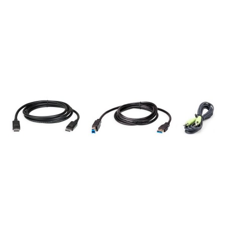 Aten 2M USB DisplayPort KVM Cable - Optimal Tilslutning og Ydelse | Varenummer 2L-7D02UDPX3