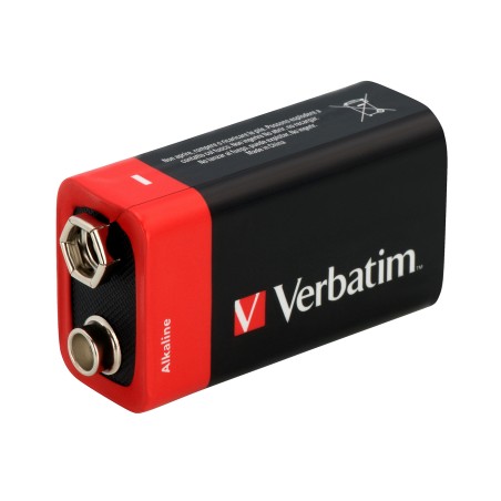 Verbatim ALKALINE BATTERY 9V 1 PACK