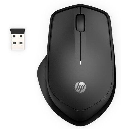 HP Wireless Silent Mouse - Støjsvag Trådløs Komfort (19U64AA#ABB)