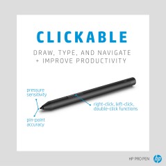 Køb HP Pro Pen - Præcis og Effektiv til Dit Arbejde (8JU62AA#AC3)