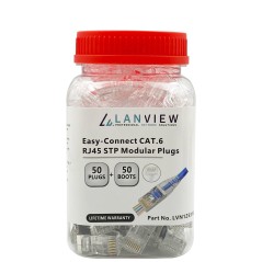 Køb Lanview RJ45 STP Plug Cat6 - LVN125310: Høj Kvalitet og Pålidelig Netværksforbindelse