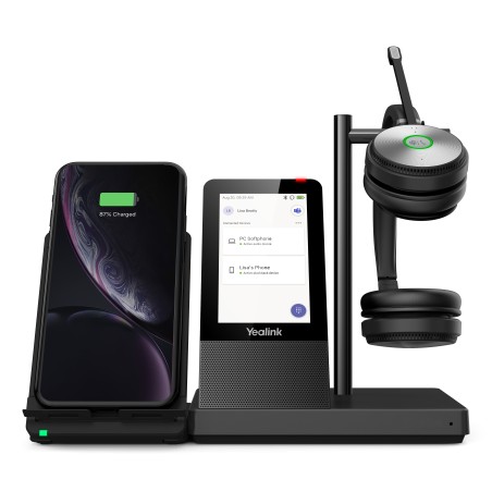 Yealink WH66 DECT Trådløst Headset - Avanceret Komfort og Professionel Lydkvalitet