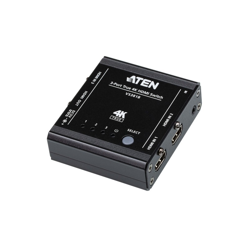 Aten 3-Port True HDMI Switch with Aten 3-Port True HDMI Switch with