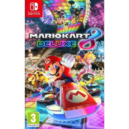 Køb Nintendo Mario Kart 8 Deluxe - Switch (Varenr: 2520340) | Spændende Action og Sjove Race