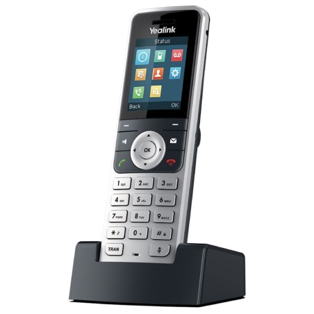 Yealink W53H DECT Telefon Håndsæt - Trådløs Kommunikation i Høj Kvalitet (Varenummer: W53H)