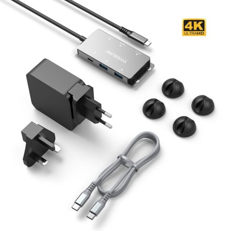 Vivolink USB-C HUB VLUSBCHUB - Den Ideelle Konferencepartner med Ultimativ Tilslutning