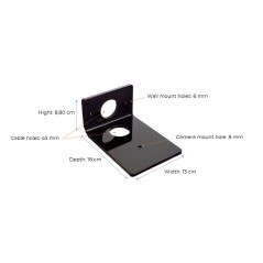 Vivolink Camera shelf medium black