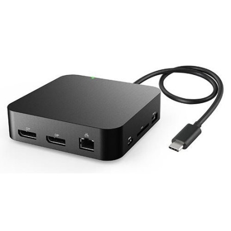 eSTUFF Dual 2K USB-C Mini Docking - Kraftfuld Kompakt Dockingstation | GLB232003