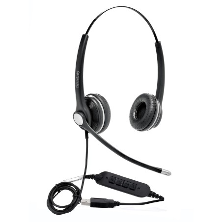 eSTUFF G4040 USB Office Headset - Komfortabelt og Effektivt Arbejdsredskab | GLB240400