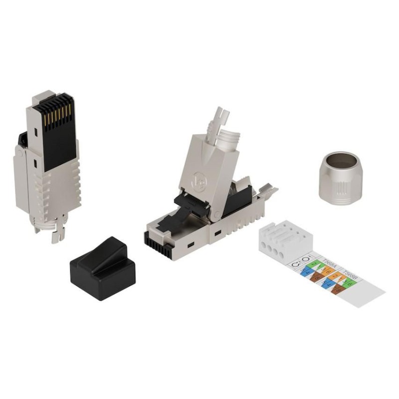 Lanview RJ45 FTP plug Cat6a for