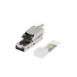 Lanview RJ45 FTP plug Cat6a for