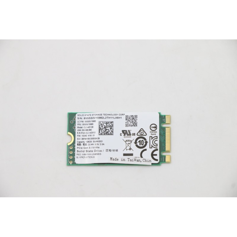 Lenovo Liteon CL1-4D128 128GB M.2PCIe Lenovo Liteon CL1-4D128 128GB M.2PCIe