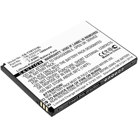 CoreParts Battery 7.03Wh Li-Pol 3.7V