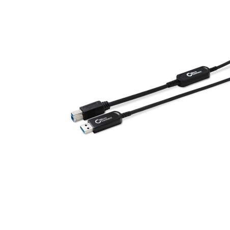 MicroConnect Premium Optic USB 3.0 A-B 20m – Hurtig og Stabil Forbindelse
