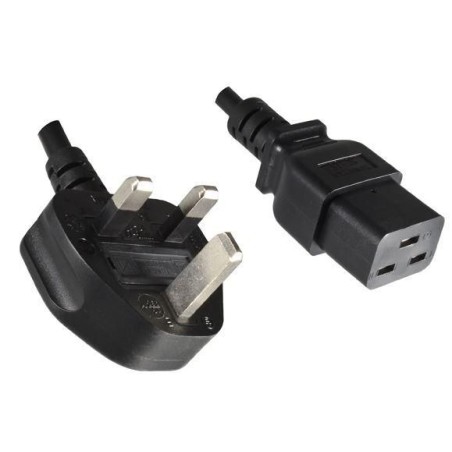 MicroConnect PE090618 Power Cord UK Type G - C19 | Høj kvalitet strømledning