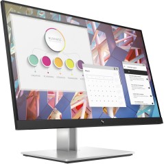 HP E24 G4 23,8-tommer IPS FHD Monitor (9VF99AA#ABB) - Skarp Visningsoplevelse og Ergonomisk Design