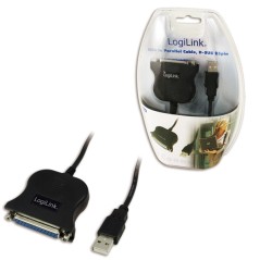 Køb LogiLink USB 2.0 til Parallel D-SUB UA0054A - Hurtig og Pålidelig Forbindelse