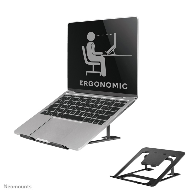Neomounts NSLS085BLACK, Foldable Laptop Neomounts NSLS085BLACK, Foldable Laptop