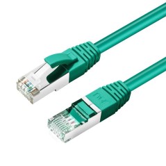 MicroConnect CAT6A S/FTP 5m Green LSZH