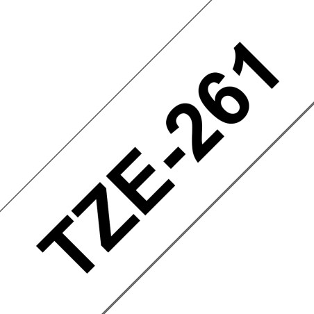 Køb Brother TZE261 36MM BLACK ON WHITE - Holdbare Labels til Professionel Brug