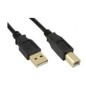 MicroConnect USB2.0 A-B 5m M-M Goldplated