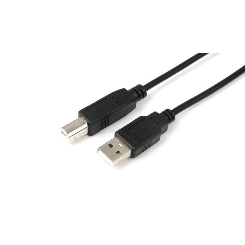 MicroConnect USB2.0 A-B 3m M-M, BLACK