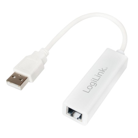 LogiLink USB 2.0 til Fast Ethernet RJ45 - UA0144B - Hurtig og pålidelig netværksforbindelse