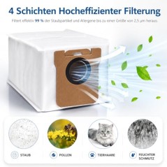 Xiaomi X20/X10 og Dreame Støvposer til Robotstøvsuger 10 stk. 2,5L – Bluearks