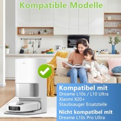 Xiaomi X20/X10 og Dreame L10s Ultra/L10 Prime Tilbehørssæt – Bluearks