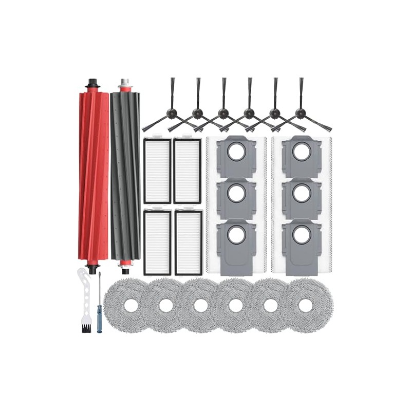Roborock Qrevo Master/Qrevo Slim Accessory Kit 26 pcs – Bluearks