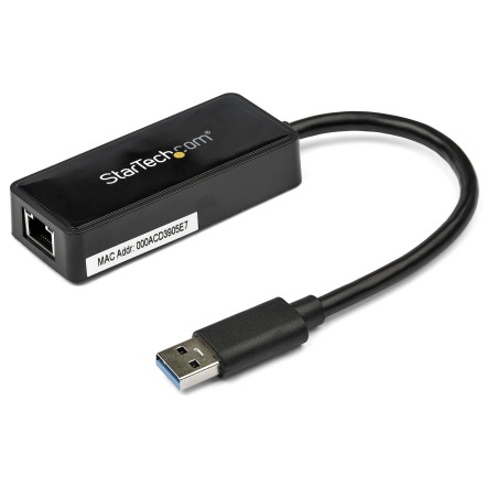 StarTech.com GIGABIT USB 3.0 NIC - BLACK | Hurtig og Pålidelig Netværksadapter | Varenr: USB31000SPT