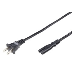 MicroConnect Power Cord US - C7 18m - Durable & Reliable - PE110718