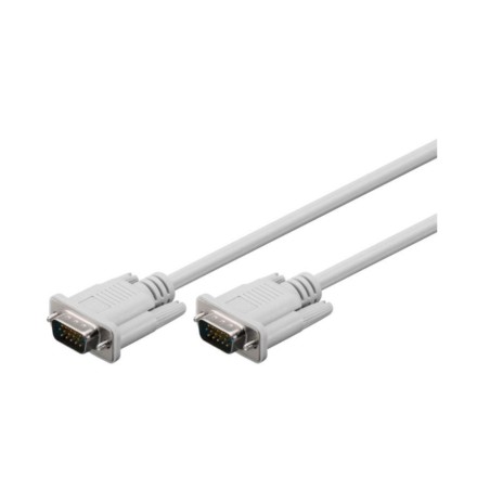 MicroConnect VGA HD15 MM 2M tyndt kabel - VMM102C - Højkvalitets videoforbindelse