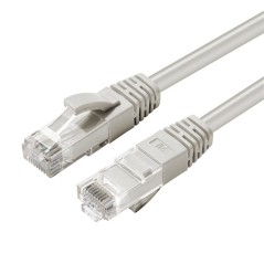 MicroConnect U/UTP CAT6 80M Grey LSZH