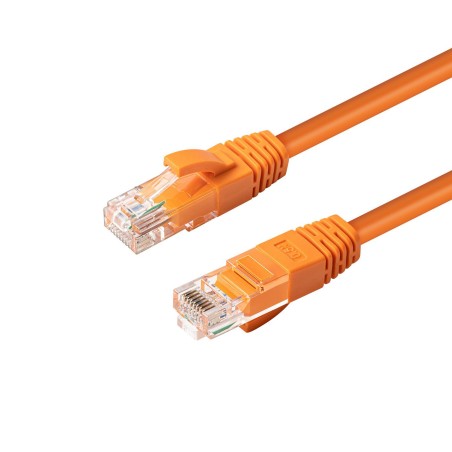 MicroConnect U/UTP CAT6 7M Orange LSZH