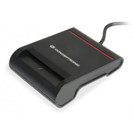 Conceptronic Smart ID Card Reader SCR01B - Effektiv og Sikker Id-håndtering