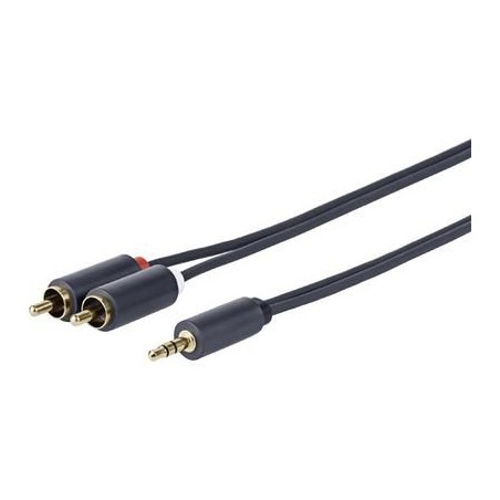 Vivolink 35MM til 2 x RCA M-M PROMJRCA0.5 - Høj Kvalitet og Pålidelig Lydforbindelse