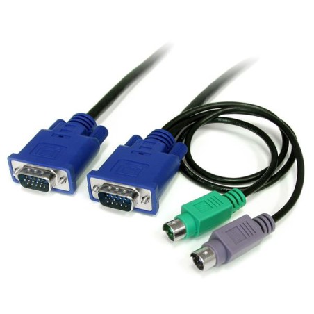 Køb StarTechcom 6 FT 3-IN-1 PS2 KVM CABLE (SVECON6) - Høj Kvalitet & Pålidelig Forbindelse