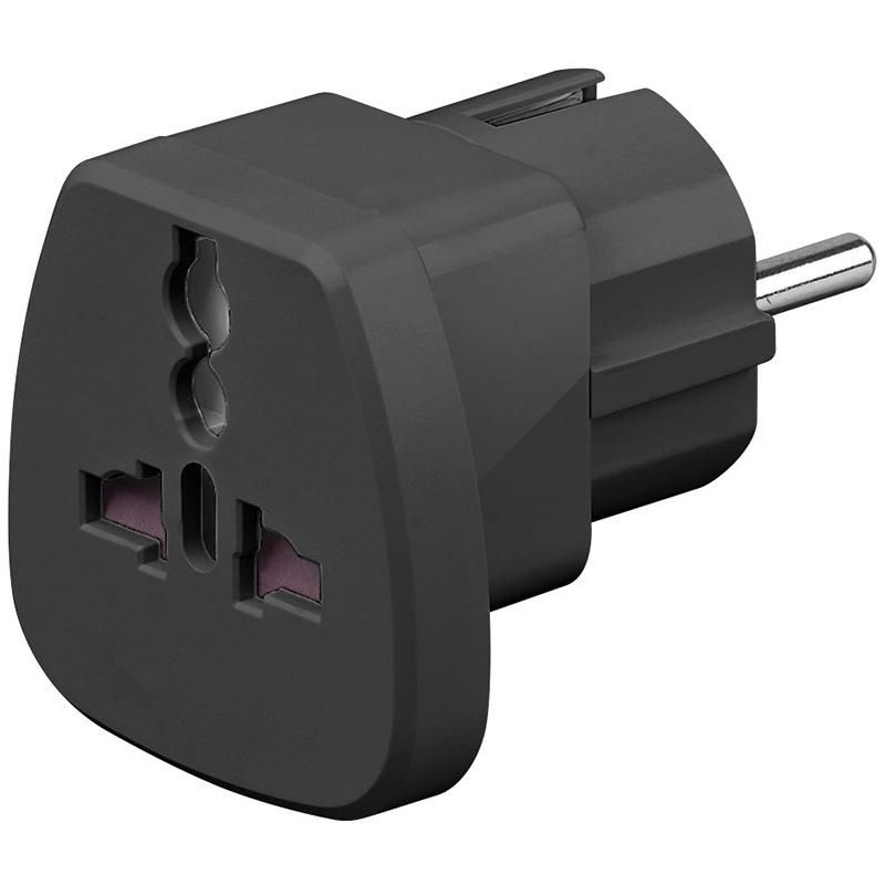 MicroConnect Universal Travel adapter black