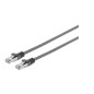 MicroConnect U/FTP CAT6A 2M Black Flat